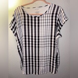 Van Heusen Checkered Women's Blouse